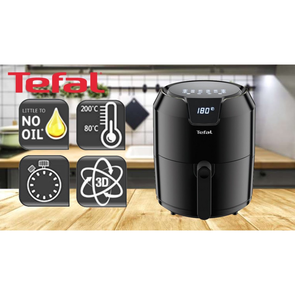 Tefal XL 4.2L Air Fryer FREE Gift > 3M Command Hook EY401840 Shopee