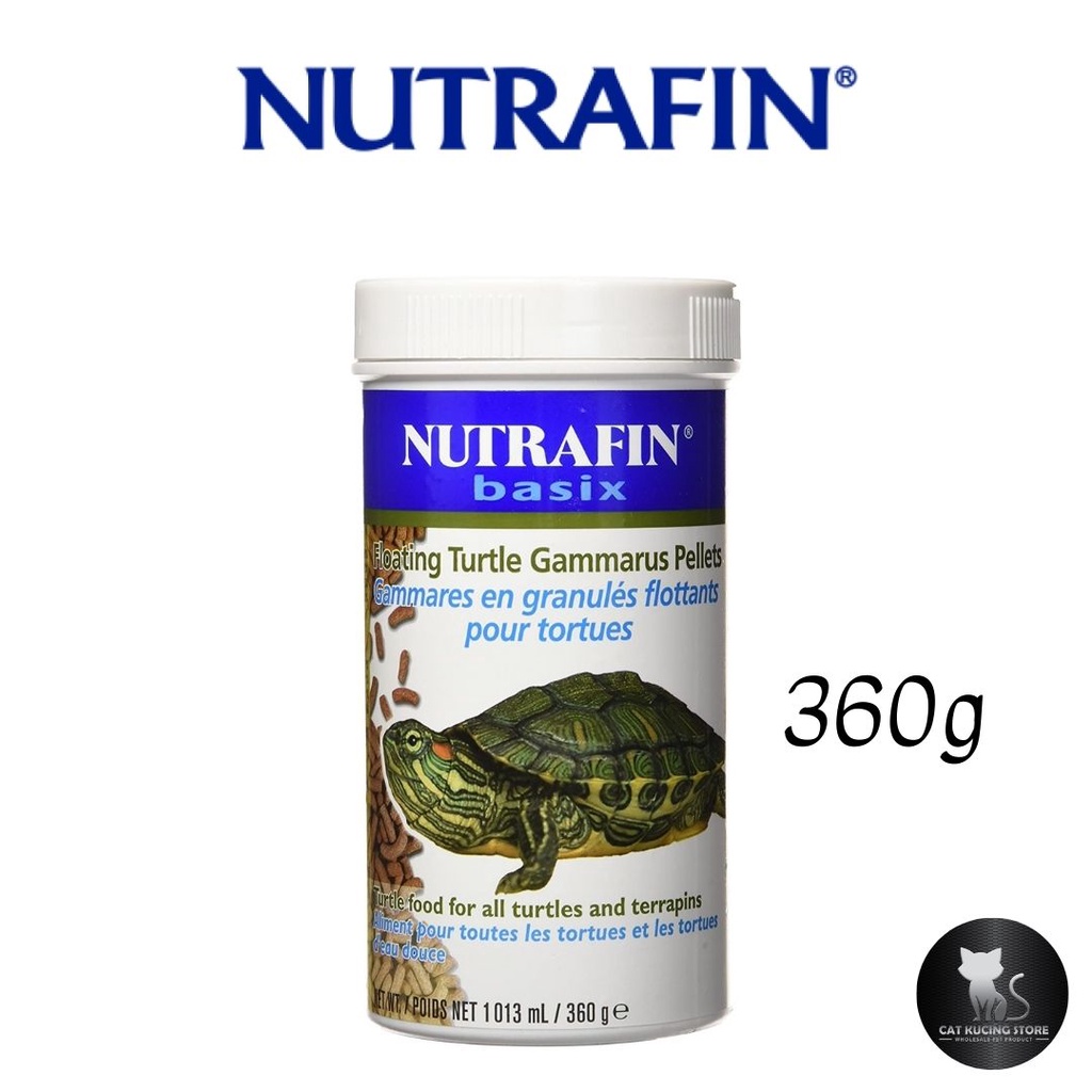 Nutrafin Basix Floating Turtle Pellets Terrapins Food 360g / Makanan