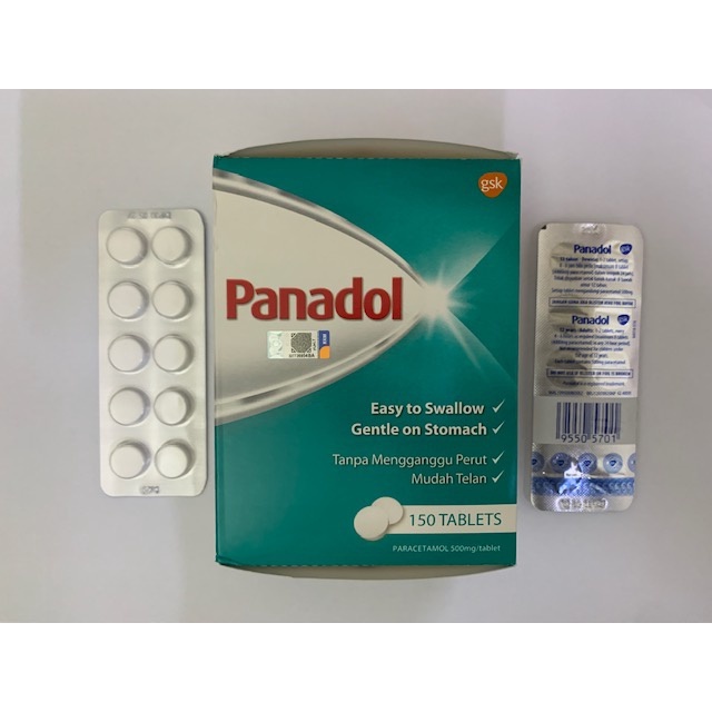 Panadol 500mg Panadol Bulat Panadol Regular Satu Papan 10 Biji Original