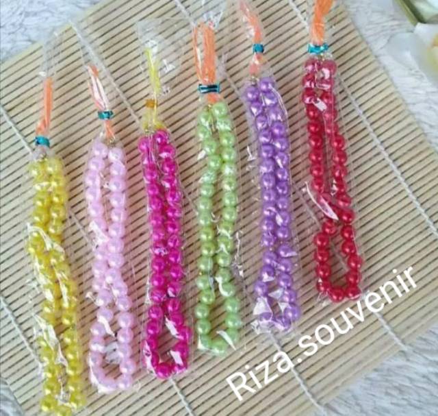 Multi Versatile Souvenir MINI MUTIARA TASBIH (1PAK Contents 100PCS) Reliable - Image 2