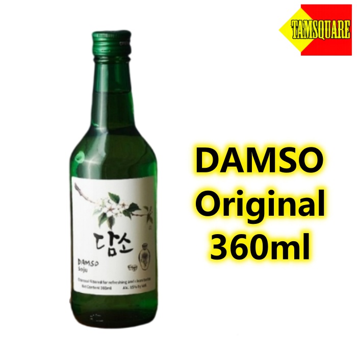 Damso Soju Original Flavor Imported From Korea With Secure Wrapping