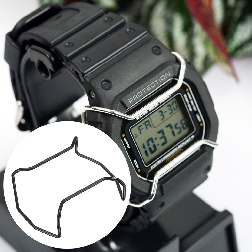 Stainless Steel Black Protectors Wire Guards Watch Guard For G Shock Shopee Malaysia