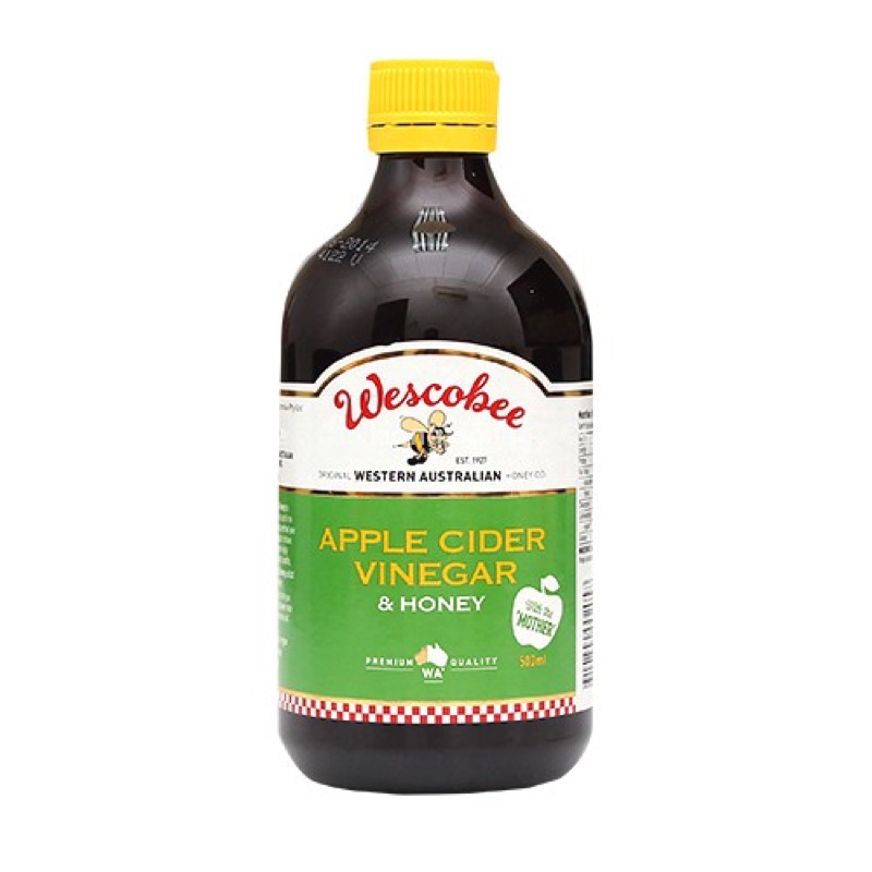 Wescobee Apple Cider Vinegar & Honey 500ml Shopee Malaysia