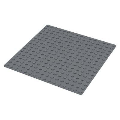 Lego Accessories 16 X 16 Studs Dark Bluish Gray Base Plate 6098