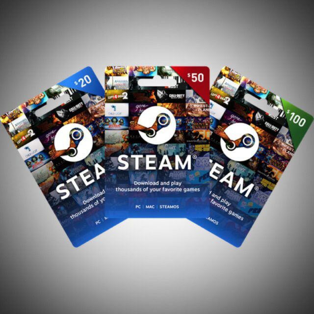 [INSTANT !!!] Steam Wallet Gift Card Code USD 100/50/20