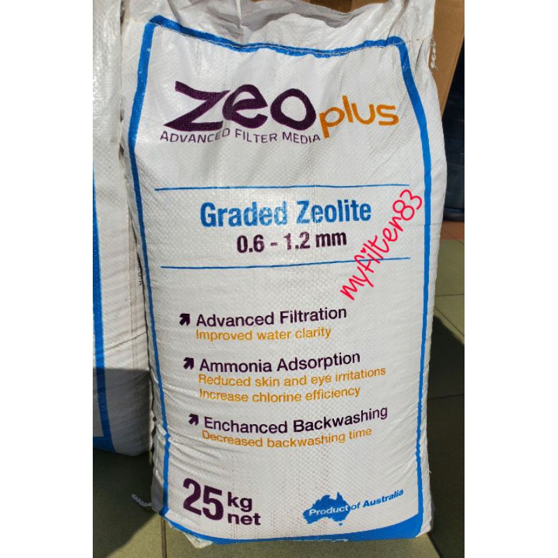 WATERCO ZEOPLUS ZEOLITE Filter Media(RM8.80/KG) Graded Zeolite Shopee Malaysia