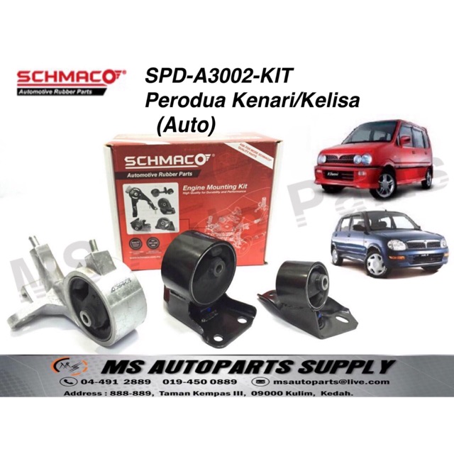 SCHMACO Engine Mounting -Perodua Kenari/Kelisa (AUTO 