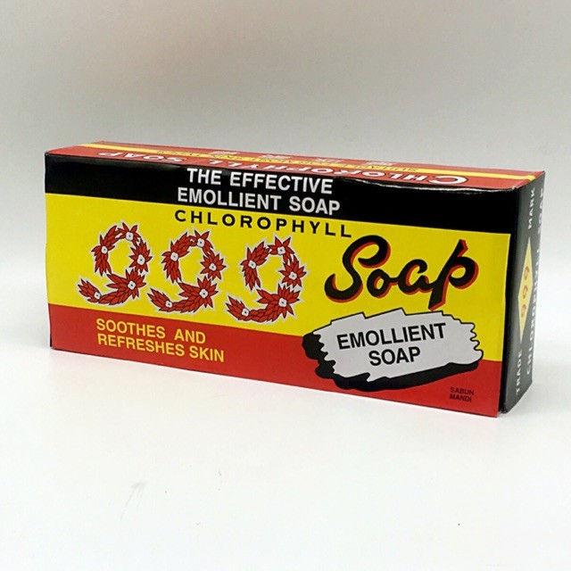 Emollient Chlorophyll 999 Soap 90g /Sabun Mandi 999/Sabun 999 /叶绿素香皂