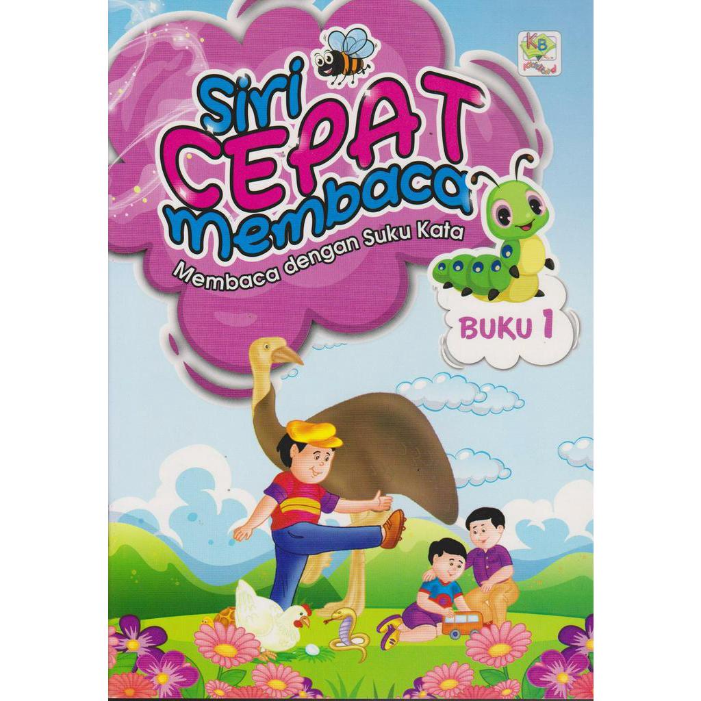 Siri Cepat Membaca Membaca Dengan Suku Kata 1 Set Shopee Malaysia