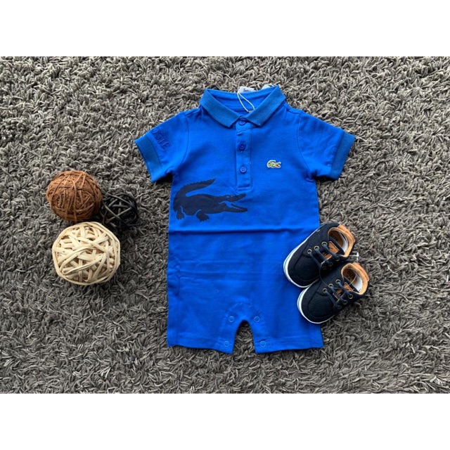 lacoste baby romper