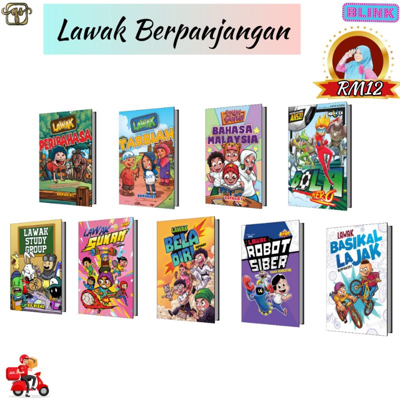 BUKU KOMIK LAWAK TATABAHASA,TARBIAH,PERIBAHASA,SANTAI BAHASA MALAYSIA ...