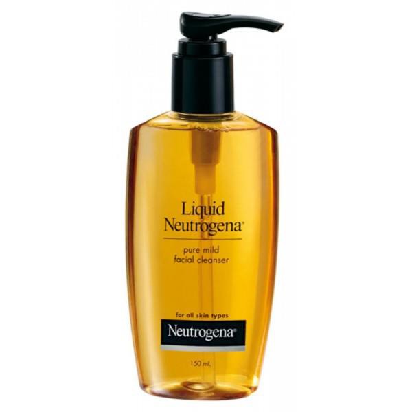 neutrogena liquid mild facial cleanser