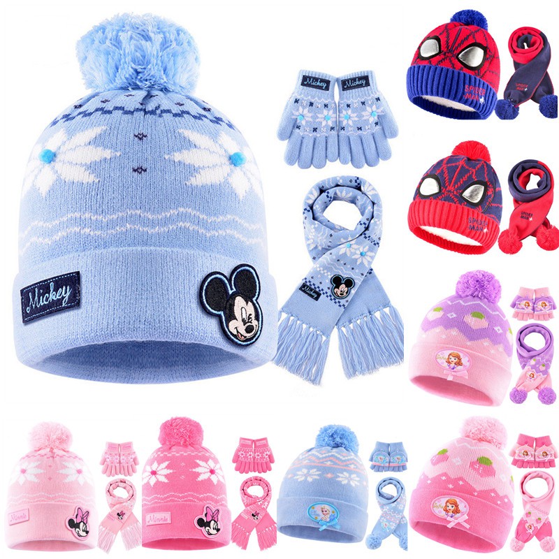 baby boy winter hat and gloves