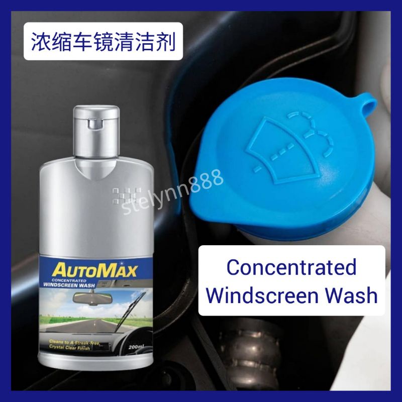 Ready Stock Concentrated Windscreen Wash Pencuci Cermin Kereta 200ml Shopee Malaysia