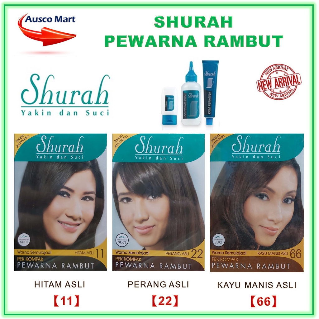 Shurah Pewarna Rambut Shopee Malaysia 