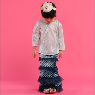 GOSH KIDS DESIGN  Ariel Mermaid Kurung  Baju  Kurung  Budak  