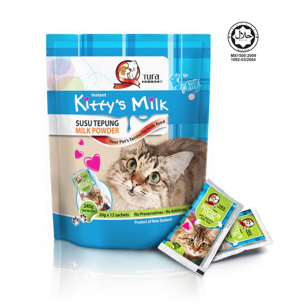 Tura Instant Kitty's Milk Powder for Cat & Kitten (1 SACHET - 20G