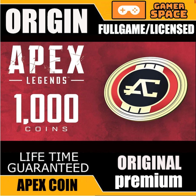 Apex Legends - 1,000 Apex Coins (PC) | Shopee Malaysia