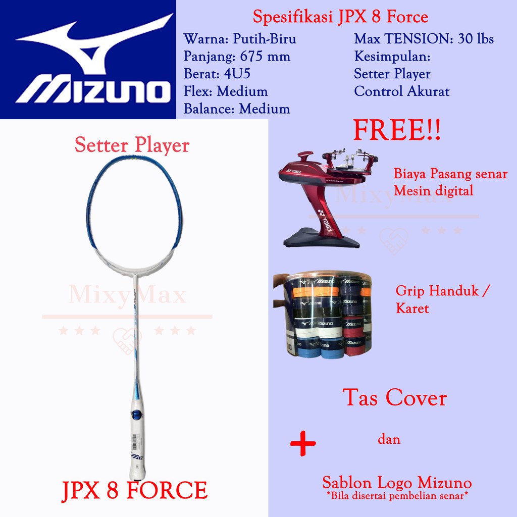mizuno jpx 8 force