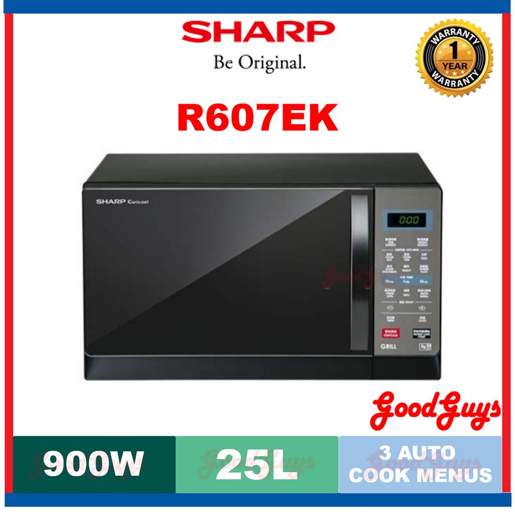 SHARP R607EK 25L MICROWAVE OVEN WITH GRILL Shopee Malaysia