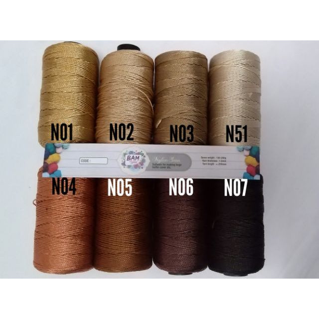 Nylon yarn for crochet and knitting | Shopee Malaysia