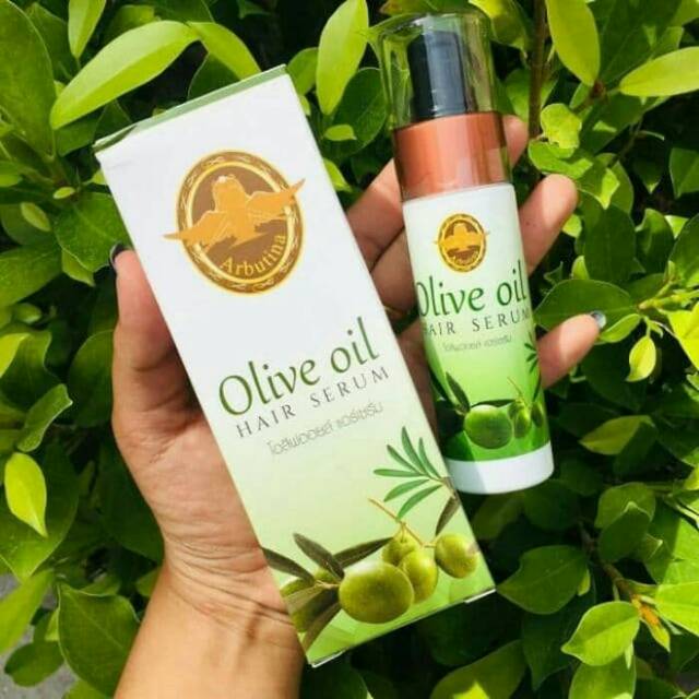 Arbutina Olive Oil Hair Serum Thailand Shopee Malaysia