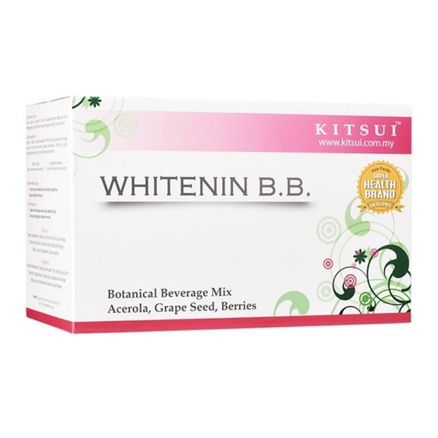 Kitsui Whitening Bb 10g X 15s Exp Jan 2024 Shopee Malaysia