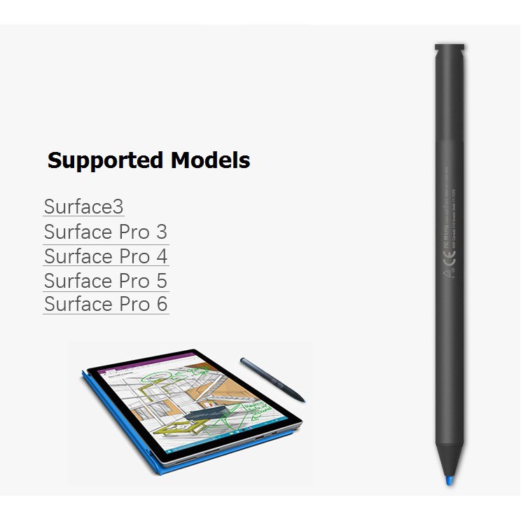 Oem Replacement N Trig Touch Pen For Microsoft Surface 3 Pro 3 4 5 6 Shopee Malaysia