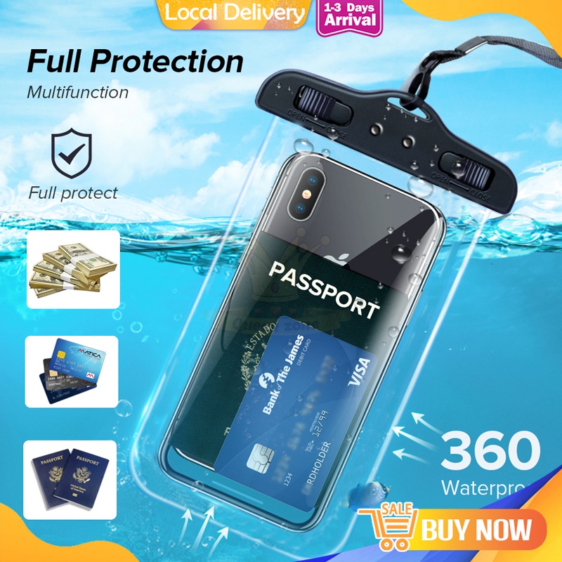 Ready Stock 30M Underwater Phone Case Phone Cover Waterproof Phone Case