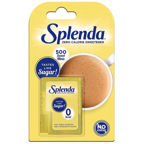 Splenda No Calorie Sweetener, Sweet Minis, 500 Count Tablets (500 count) Pack of 1 sugar alternative sucralose