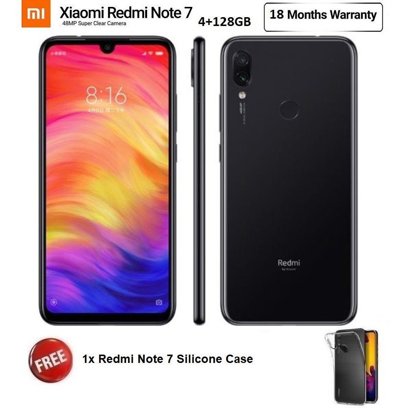 MYSET Xiaomi Redmi Note 7 128GB ROM/4GB RAM 18 Months ...