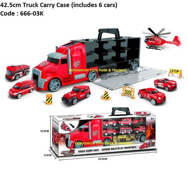 car carrying truck toy