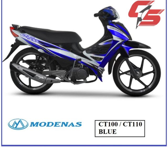 Modenas Ct100 Ct110 Body Cover Set Hld Shopee Malaysia