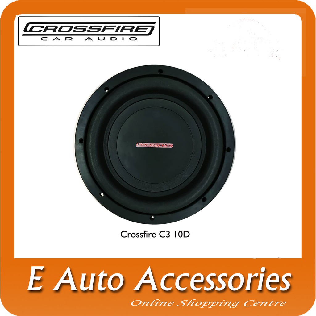 crossfire 10 inch subwoofer