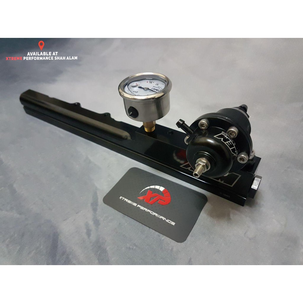FUEL REGULATOR WITH FUEL RAIL SET AEM BLACK HONDA D16 ACRD Shopee