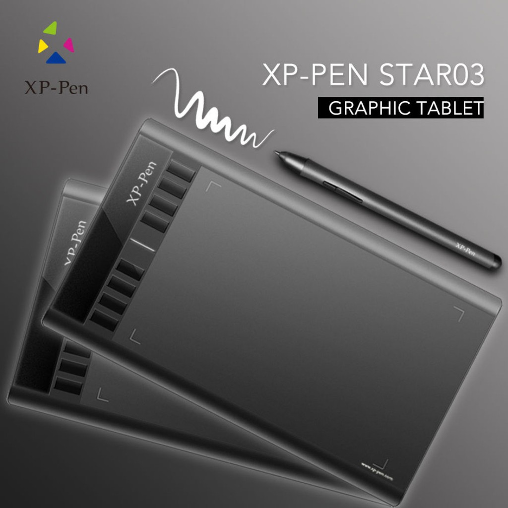 Как рисовать на планшете xp pen star 03