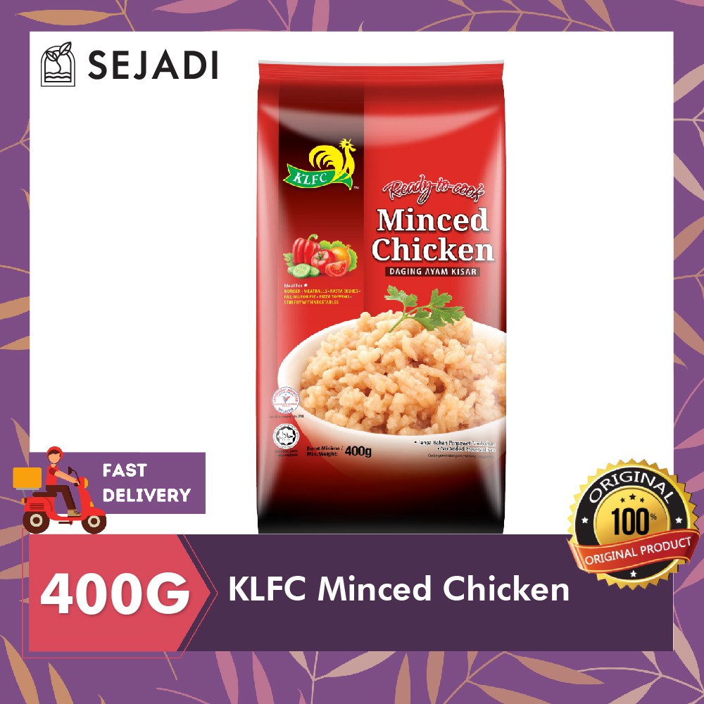 [Ready Stock Sejadi Klang Valley Only] KLFC Minced Chicken (400g