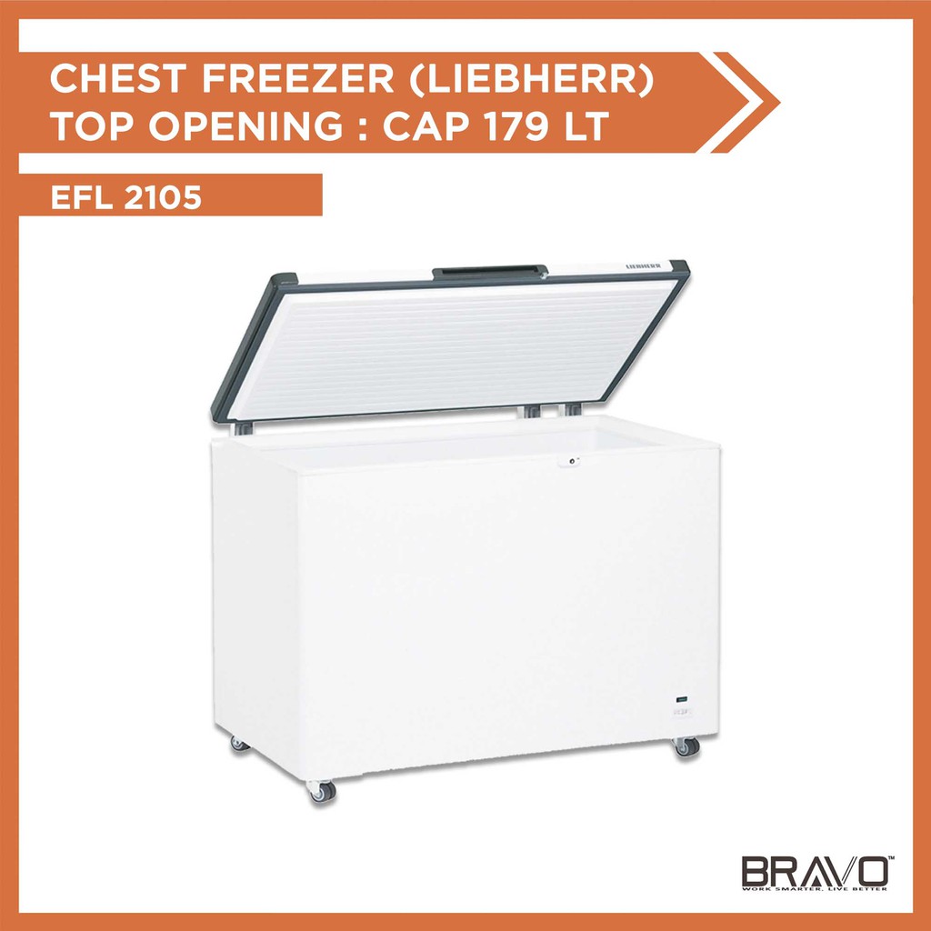 LIEBHERR Chest Freezer Top Opening 179Liter Capacity Shopee Malaysia