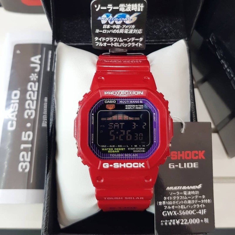 取扱 店舗 - 【新品・未使用】GWX-5600C-4JF G-LIDE G-SHOCK - コピー