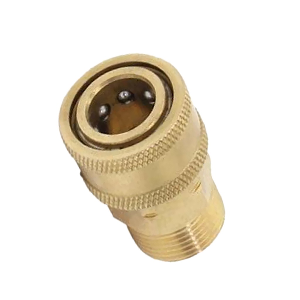 Pressure Washer Hose Adapter Quick Release Socket Coupling M22/14 to 1/4