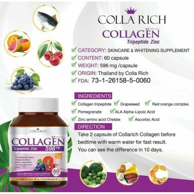 Maxi Doomz Zom Rich Collagen Colla Rich Perfert Leg Shopee Malaysia