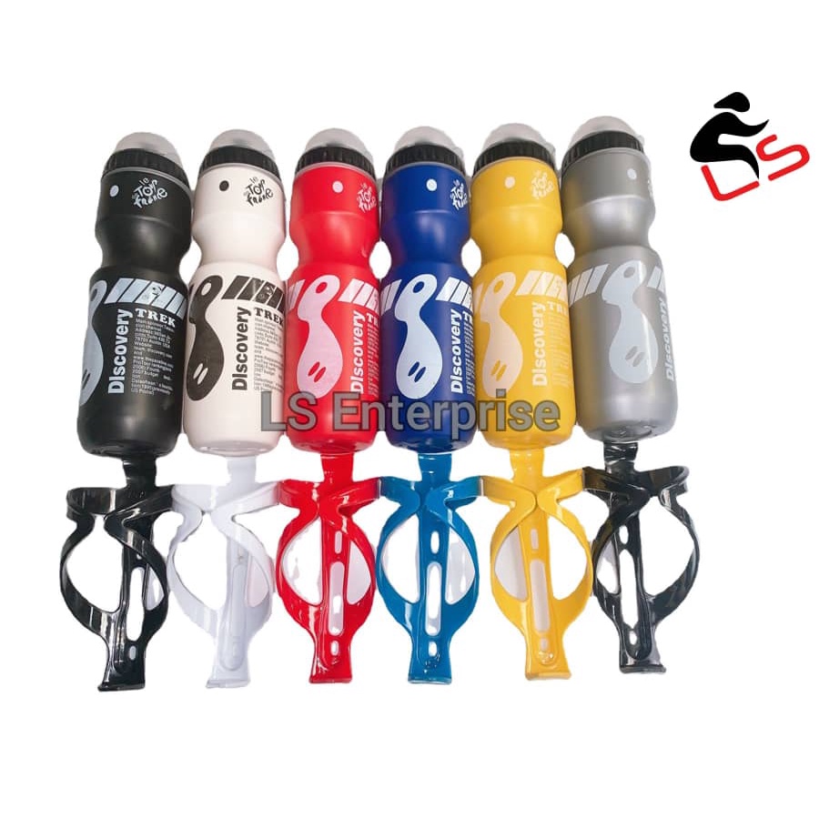 750ml Discovery Cycling Bottle Bicycle Water Bottle (+cage)