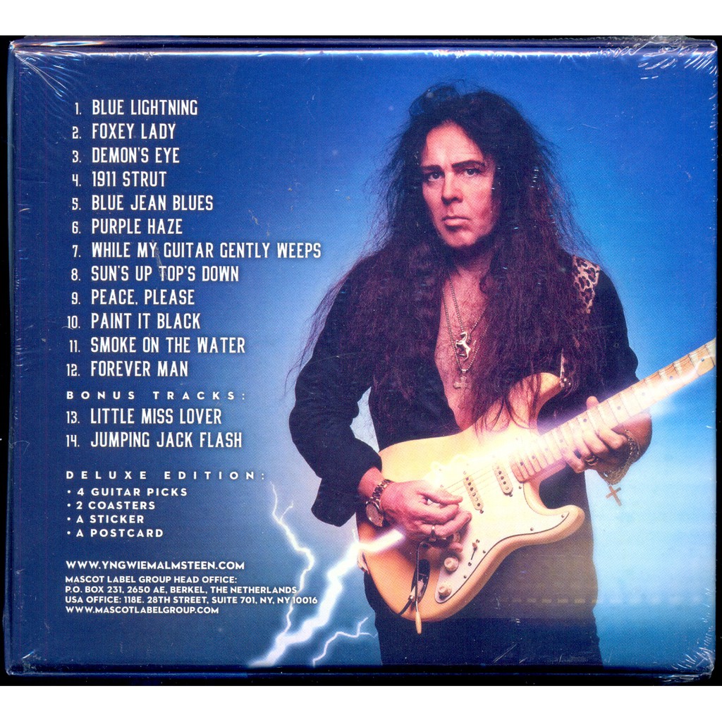 Yngwie Malmsteen Blue Lightning [ CD ] | Shopee Malaysia