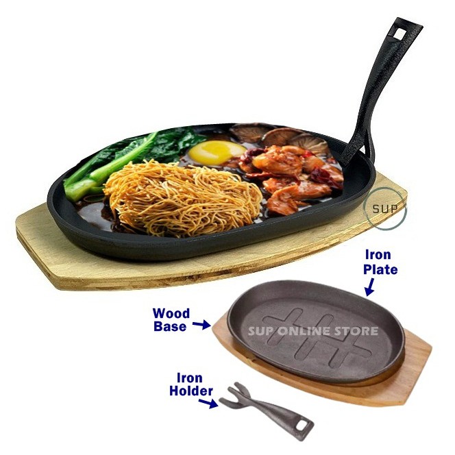 Sizzling Cast Iron Hot Plate / Sizzling Plate / Sizzling Mee Plate