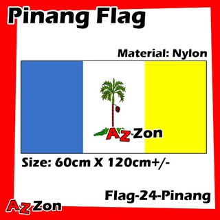 Pinang Flag / Bendera / Negeri Bendera / State Flag / Jalur Gemilang ...