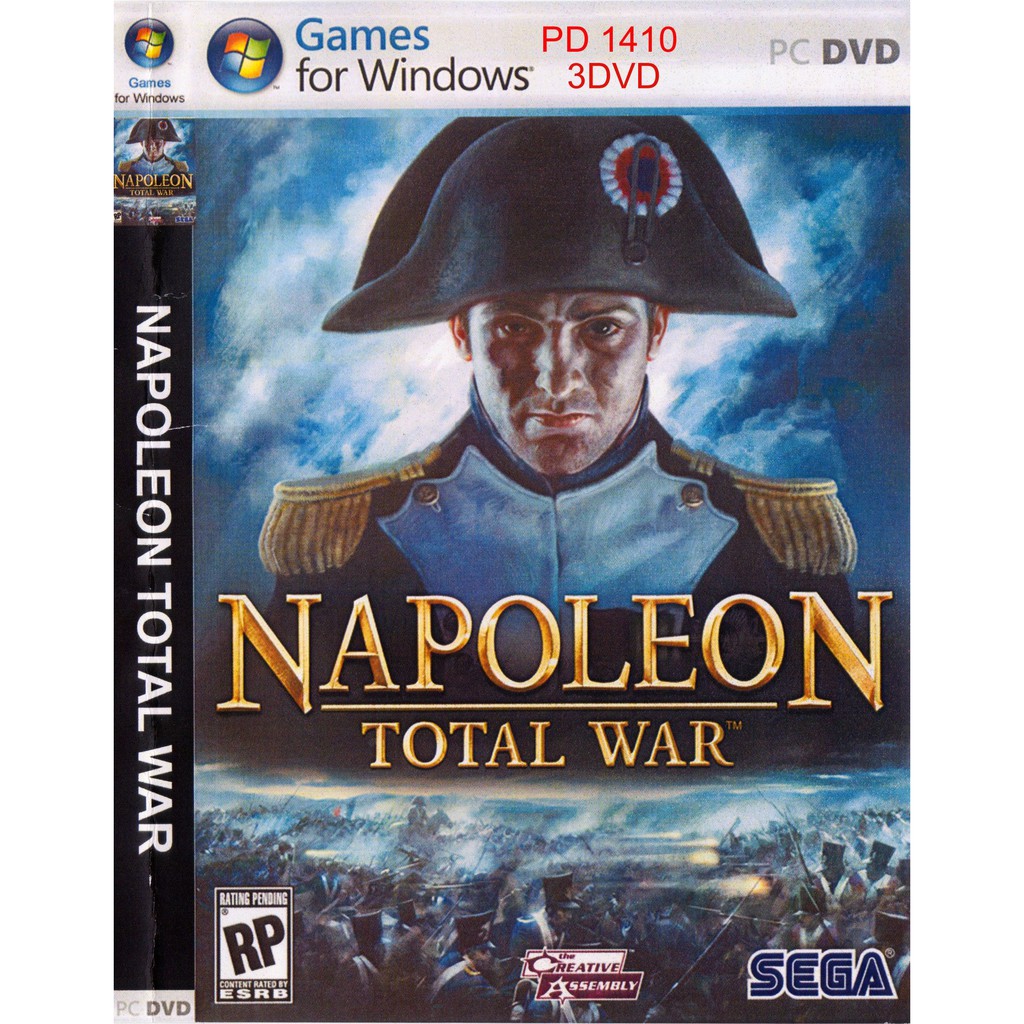 Pc Game Napoleon Total War 3 Dvd Shopee Malaysia