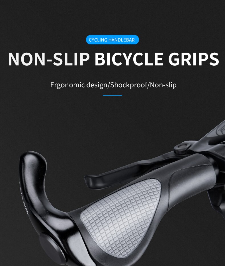 pushfocourag Fashion MTB Mountain Bicycle Bike Non-slip Soft Foam Handlebar Grips Cover 