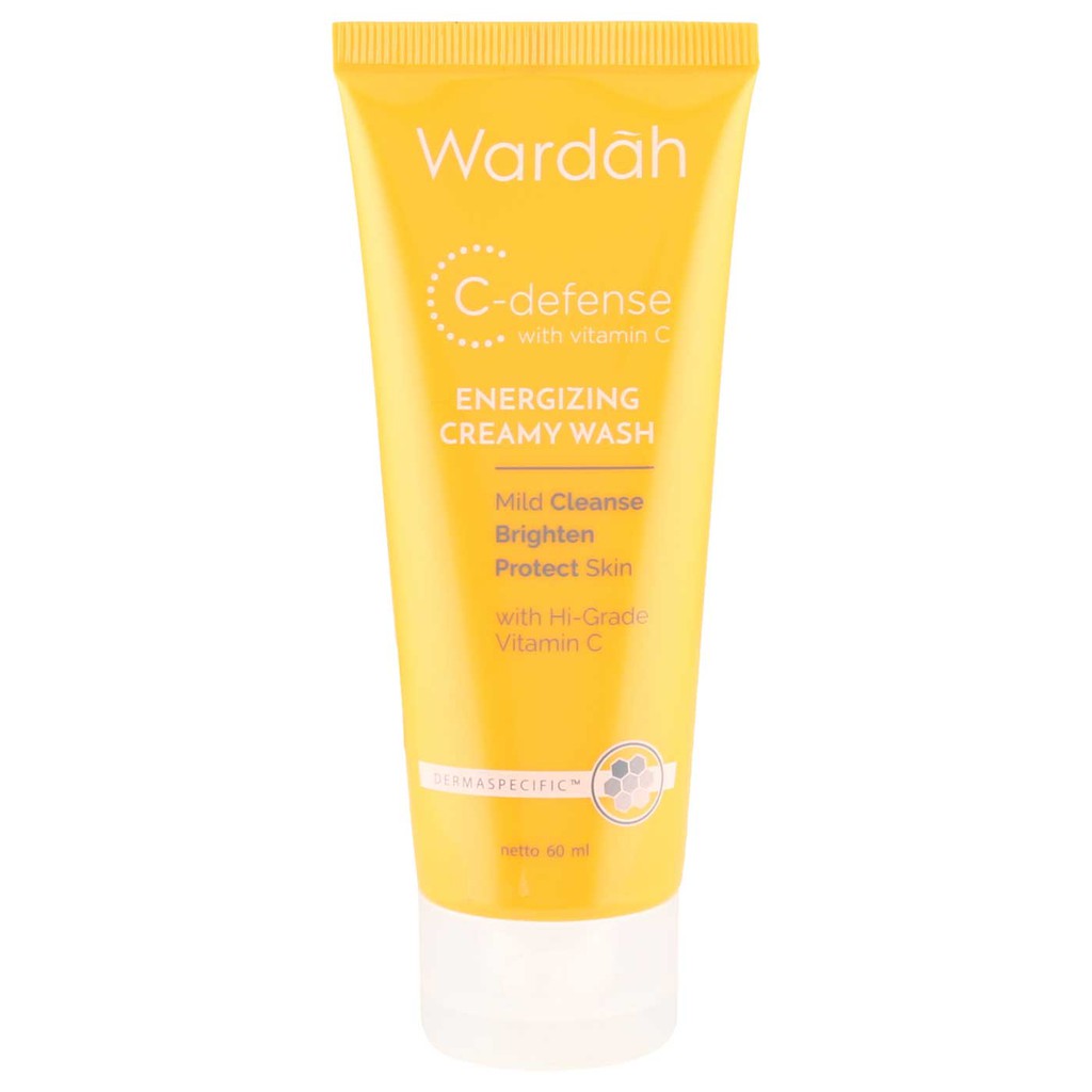 wardah creamy wash c defense