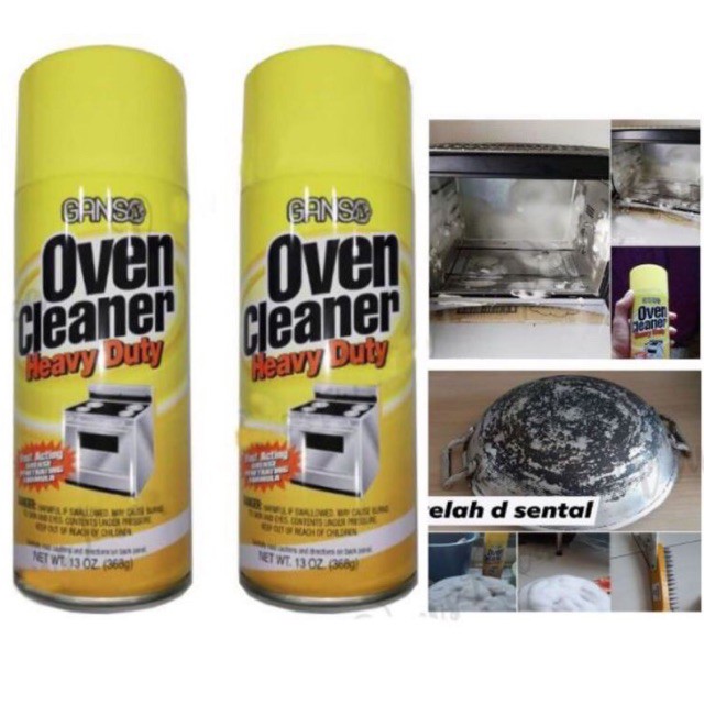 READY STOCK OVEN CLEANER BY GANSO HEAVY DUTY/PENCUCI DAPUR GAS & OVEN/CLEANER SPRAY KITCHEN