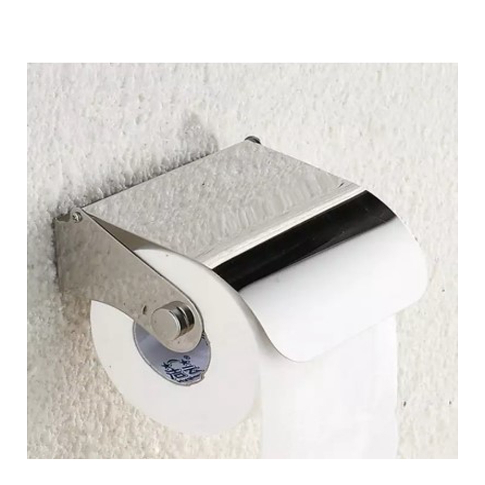 Odoso Europeanize Roll Paper Box Wall Mounted Stainless Steel Toilet Paper Bathroom Tissue Roll Holder Box Shopee Malaysia